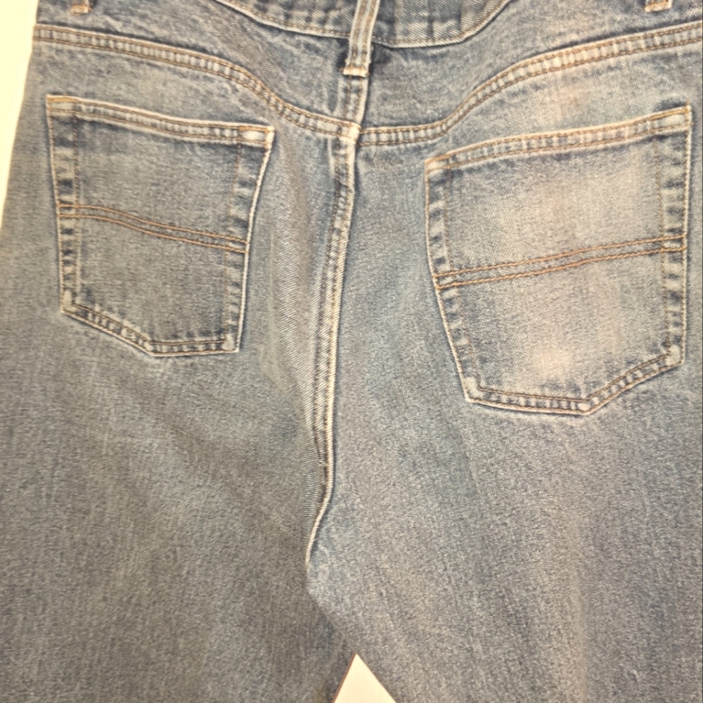 Relaxed Mens 34x29 Blue Jeans